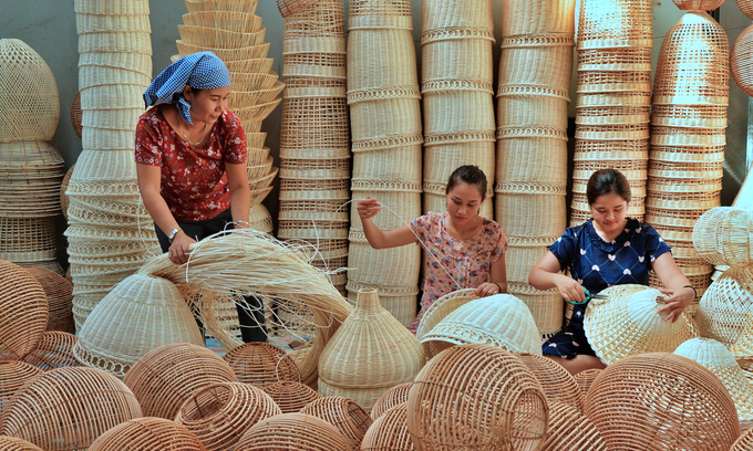 Sản phẩm mây, tre, cói, thảm của Việt Nam còn dư địa xuất khẩu rất lớn. 