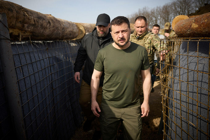 Tổng thống Ukraine Volodymyr Zelensky. Ảnh: Reuters.