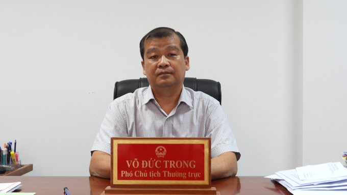 Ông Võ Đức Trong, Phó Chủ tịch thường trực UBND tỉnh Tây Ninh được hiệp thương cử giữ chức Chủ tịch Ủy ban MTTQ Việt Nam tỉnh Tây Ninh. Ảnh: Trần Trung.