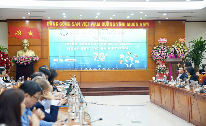 Sáng 10//4, Bộ NN-PTNT tổ chức Tọa đàm Chào mừng Kỷ niệm 78 năm Ngày Hợp tác xã Việt Nam. 
