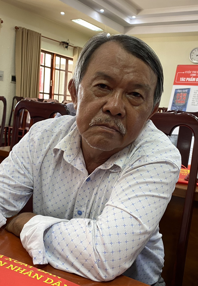 Nhà văn Nguyễn Trí đoạt nhiều giải thưởng văn học trong vài năm gần đây.