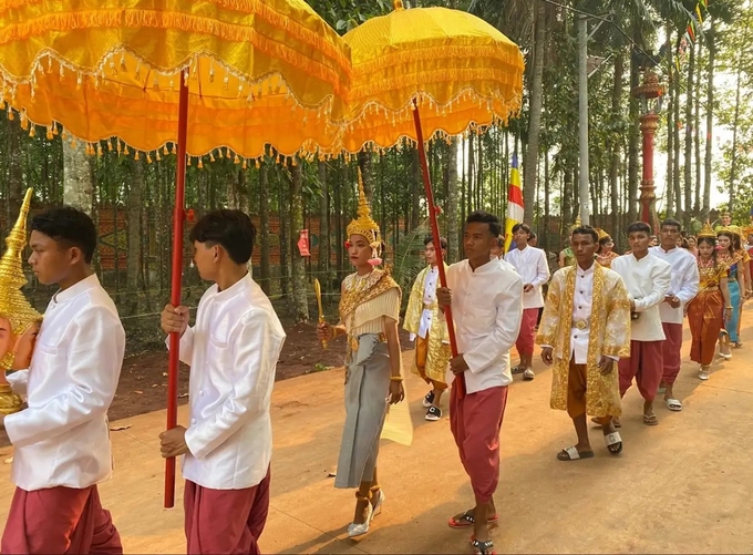 Tết Chol Chnam Thmay diễn ra ba ngày 14,15 và 16 dương lịch.