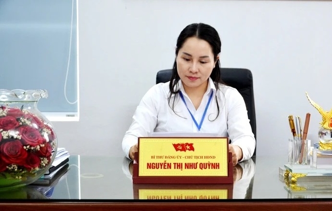 Bà Nguyễn Thị Như Quỳnh hiện đang làm Bí thư Đảng ủy phường Xuân Tăng (TP Lào Cai). Ảnh: T.L.