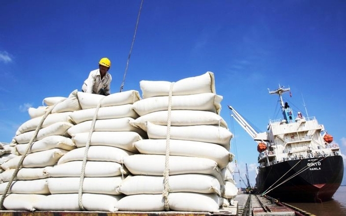 By the end of the first quarter of 2024, Vietnam's rice exports reached more than 2.1 million tons, worth nearly USD 1.4 billion. Photo: MH.