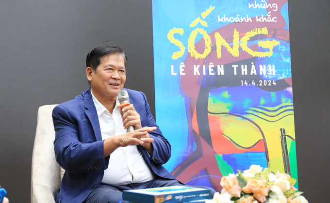 Tiến sĩ Lê Kiên Thành ra mắt tác phẩm đầu tay ở tuổi 70.