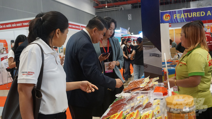 HCMC FOODEX 2024 dự kiến thu hút nhiều nhà mua hàng quốc tế. Ảnh: Nguyễn Thủy.