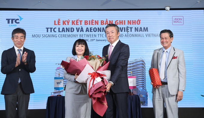 TTC Land đã nỗ lực đàm phán, làm việc với Aeon Mall Việt Nam để ký kết biên bản ghi nhớ hợp tác thuê tổng khối thương mại tại dự án TTC Plaza Đà Nẵng.