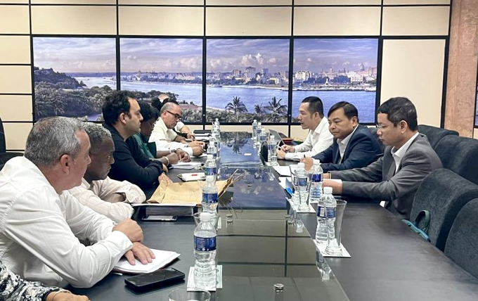 The bilateral meeting between the Ministry of Agriculture and Rural Development and the Cuban Ministry of Agriculture on April 16.