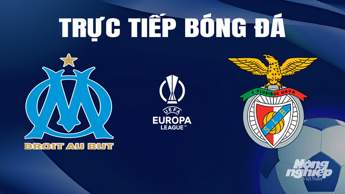 Trực tiếp bóng đá Cúp C2 Châu Âu giữa Marseille vs Benfica hôm nay 19/4/2024