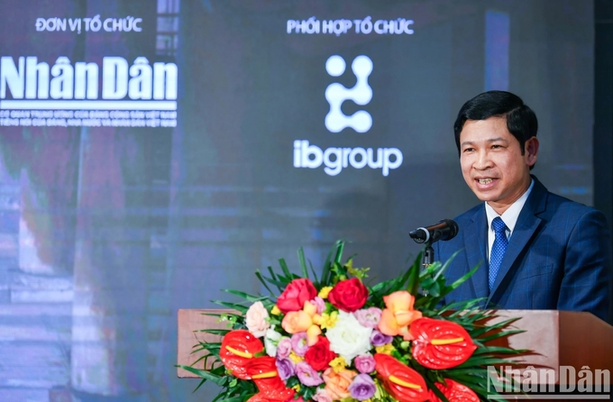 Thứ trưởng Văn hóa Thể thao và Du lịch Hồ An Phong phát biểu tại sự kiện.