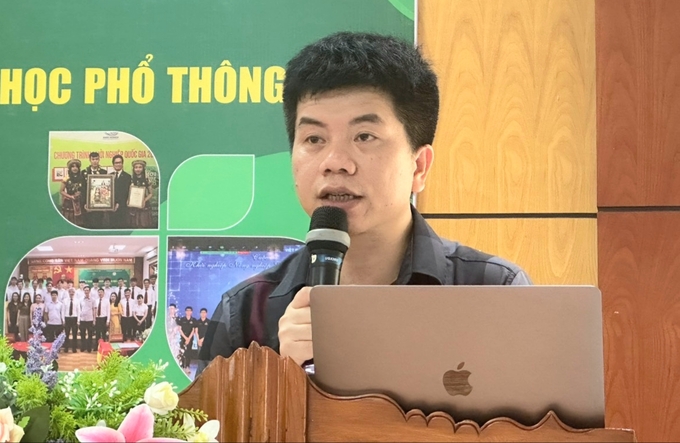 Ông Nguyễn Hồng Cường, Phó Giám đốc Sở GD&ĐT Hà Tĩnh. Ảnh: Thanh Nga.