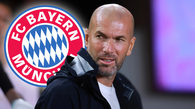 Hợp đồng của Zinedine Zidane với Bayern Munich sắp hoàn tất. Ảnh: Bild.