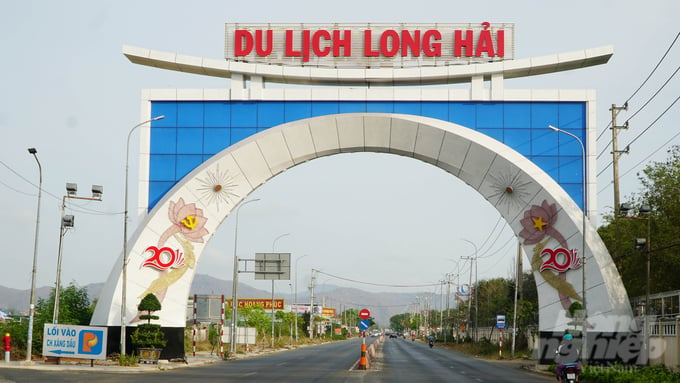Sắp tới huyện Long Điền và Đất Đỏ sẽ sáp nhập thành một. Ảnh: Lê Bình.