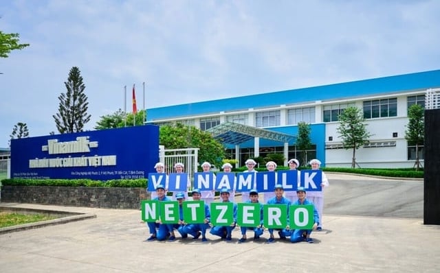 Vinamilk's Net Zero programs are well-received and actively contributed to by employees. Photo: Le Nguyen.