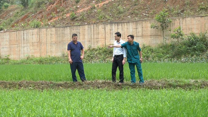 Các công ty thủy lợi trên địa bàn tuyên truyền, vận động người dân sử dụng nước tiết kiệm. Ảnh: Nguyễn Thành.