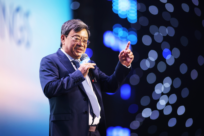 Ông Nguyễn Đăng Quang, Chủ tịch Tập đoàn Masan phát biểu tại Đại hội đồng cổ đông 2024.