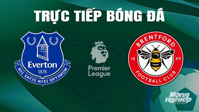 Trực tiếp bóng đá Ngoại hạng Anh giữa Everton vs Brentford hôm nay 27/4/2024