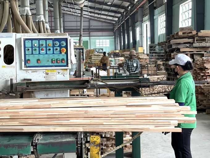 There are many processing factories in Binh Dinh that wish to bring a digital management system into their business operations. Photo: V.D.T.