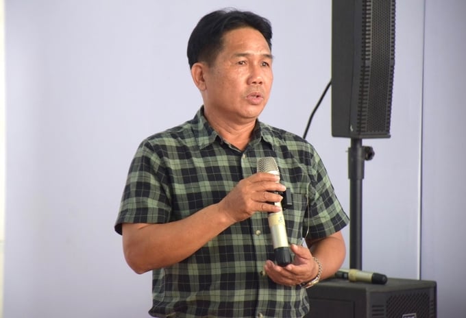 Mr. Le Minh Thien: To further improve, there needs to be a process and experts advising on solutions to change the management method. Photo: V.D.T.