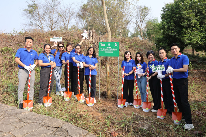Chiến dịch 'Phủ xanh tương lai' nhằm góp phần bảo vệ môi trường, giữ gìn di tích lịch sử ở Điện Biên.