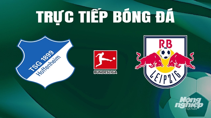 Trực tiếp bóng đá Bundesliga 2023/24 giữa Hoffenheim vs RB Leipzig ngày 4/5/2024