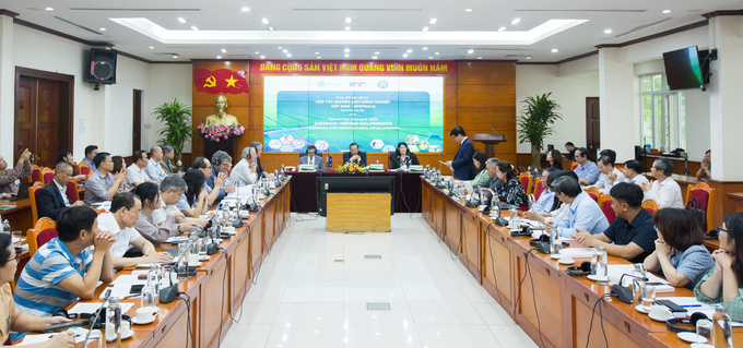 The 2024 Partnership Dialouge was held by the Ministry of Agriculture and Rural Development (MARD) and the Australian Centre for International Agricultural Research (ACIAR) in the afternoon of May 7.