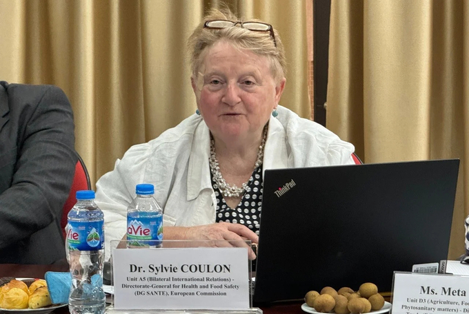 Mrs. Sylvie Coulon, Senior expert of DG SANTE. Photo: Bao Thang.