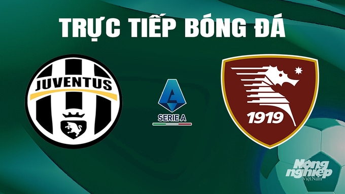 Trực tiếp bóng đá Serie A 2023/24 giữa Juventus vs Salernitana hôm nay 12/5/2024