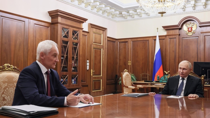 Ông Andrei Belousov từng là Bộ trưởng Phát triển Kinh tế từ 2012 - 2013 và làm cố vấn kinh tế của tổng thống từ 2013 - 2020 trước khi giữ chức Phó Thủ tướng Thứ nhất đến nay. Ảnh: Sputnik.