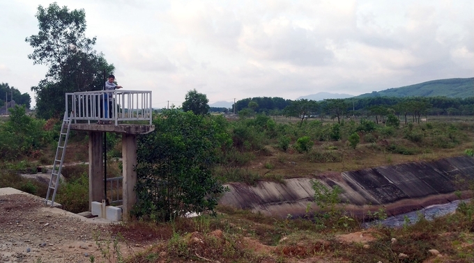 Công ty TNHH Một thành viên Thủy nông Đồng Cam đã dự trù kinh phí để chống hạn. Ảnh: KS.