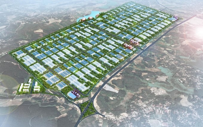 Tỉnh Phú Thọ dự kiến xây dựng Khu Công nghiệp Tam Nông trên diện tích thu hồi từ Vinapaco. Ảnh: CĐT.