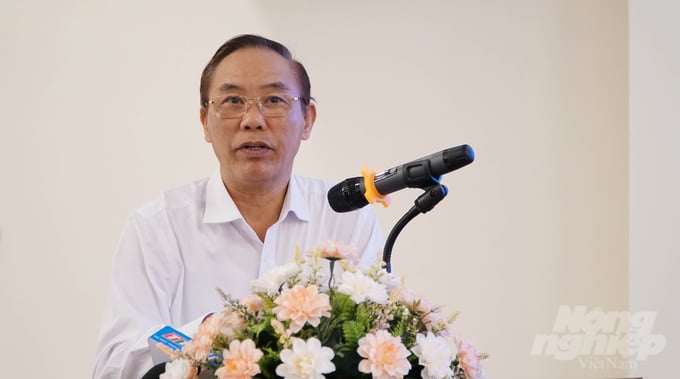 Mr. Phung Duc Tien, Deputy Minister of Agriculture and Rural Development. Photo: Tran Trung.