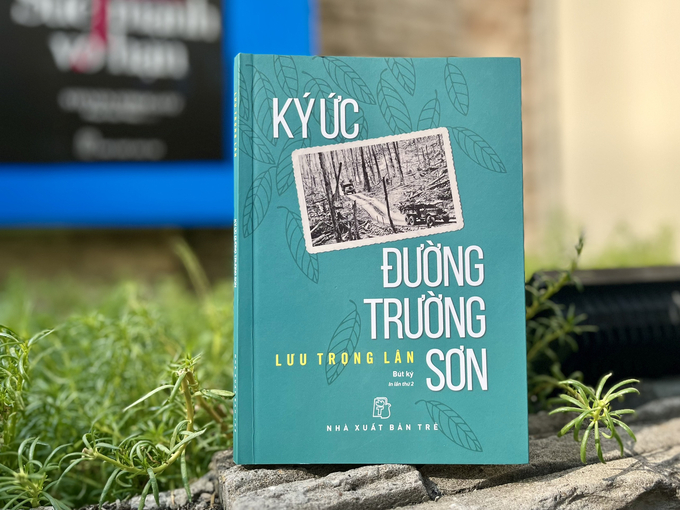 Tác phẩm 'Ký ức đường Trường Sơn' của tác giả Lưu Trọng Lân.