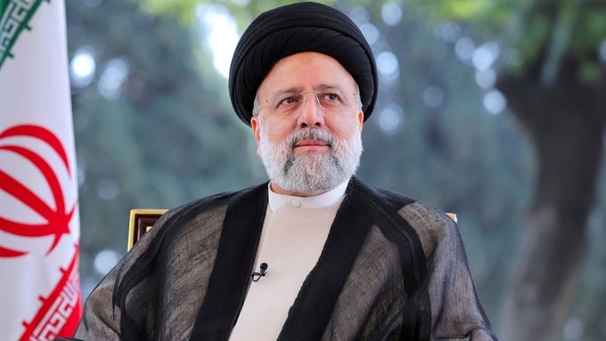 Tổng thống Iran Ebrahim Raisi. Ảnh: AP.