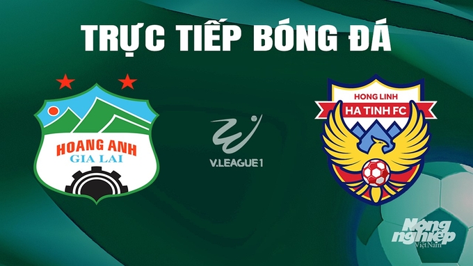 Trực tiếp bóng đá V-League 2023/24 giữa HAGL vs Hà Tĩnh hôm nay 21/5/2024