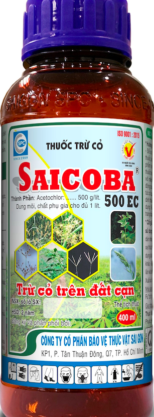 Thuốc trừ cỏ SAICOBA 500EC trừ hiệu quả cỏ dại cho cây trồng cạn.