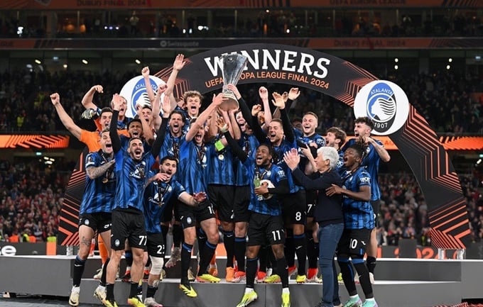 Atalanta vô địch Europa League 23/24 một cách thuyết phục.