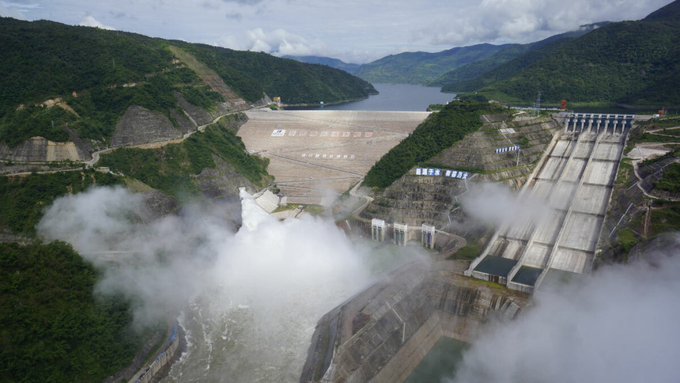 China's Nuozhadu dam on the upper Mekong River. Photo: bqaz.yn.gov.cn.