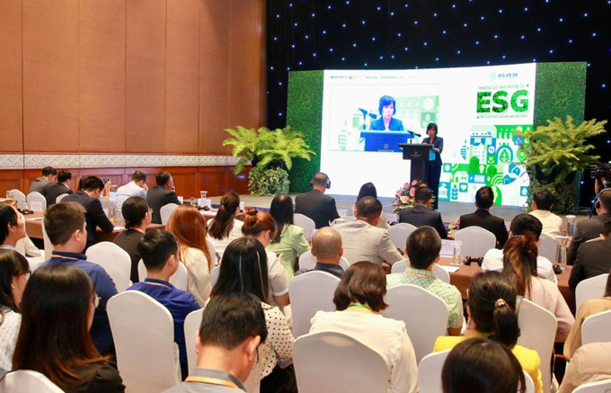 The seminar 'Finding growth motivation from ESG'.