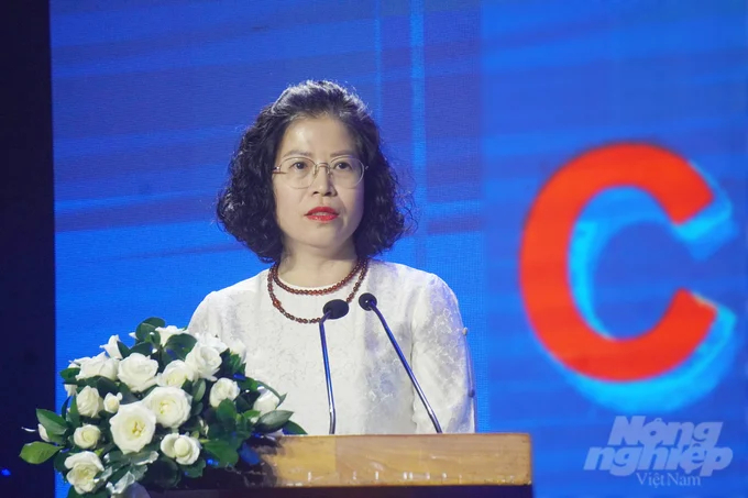 Ms Nguyen Thi Minh Huyen, Deputy Director of the E-commerce and Digital Economy Agency, Ministry of Industry and Trade. Photo: Nguyen Thuy.