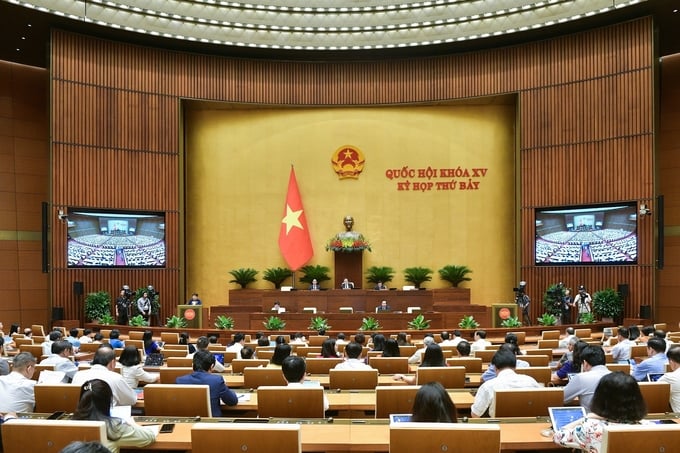 Quốc hội thảo luận về Luật Bảo hiểm xã hội (sửa đổi) trong cả ngày 27/5. Ảnh: Quốc hội.