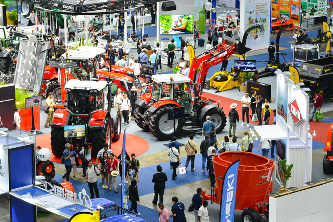 Agritechnica Asia lần thứ 4, triển lãm máy móc hàng đầu ở Châu Á Thái Bình Dương về sản xuất cây trồng và canh tác thông minh, được tổ chức tại Bangkok, Thái Lan từ 22-24/5. Ảnh: Agritechnica. 