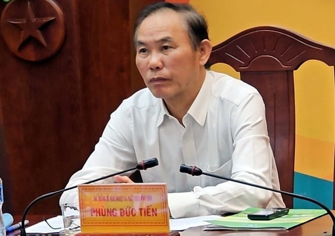 Deputy Minister Phung Duc Tien hopes everyone needs to try harder to join hands to remove the 'yellow card.' Photo: KS.