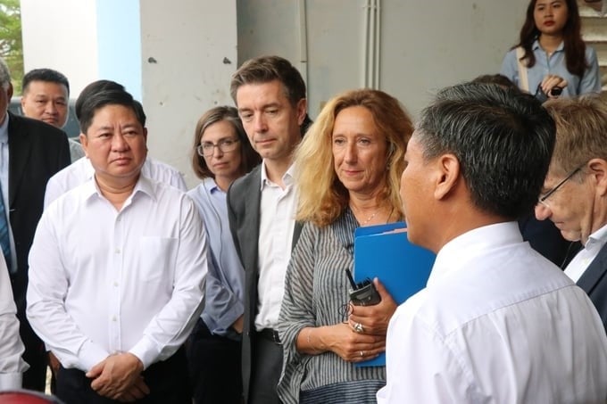 During the visit, Ms. Myriam Ferran wishes to review the development of Ninh Thuan province as a whole and thereby apply an 'ecosystem approach'. Photo: PC.