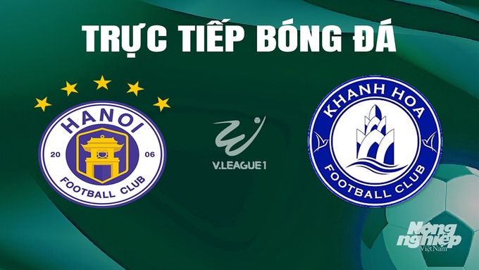 Trực tiếp bóng đá V-League 2023/24 giữa Hà Nội vs Khánh Hòa hôm nay 31/5/2024