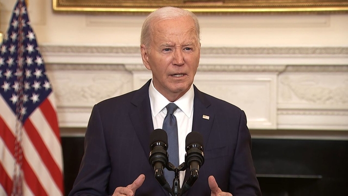 Tổng thống Mỹ Joe Biden phát biểu tại Nhà Trắng hôm 31/5. Ảnh: CNN.