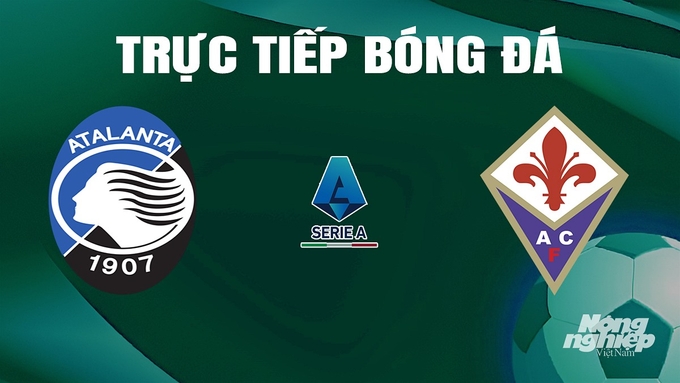 Trực tiếp bóng đá Serie A 2023/24 giữa Atalanta vs Fiorentina hôm nay 2/6/2024