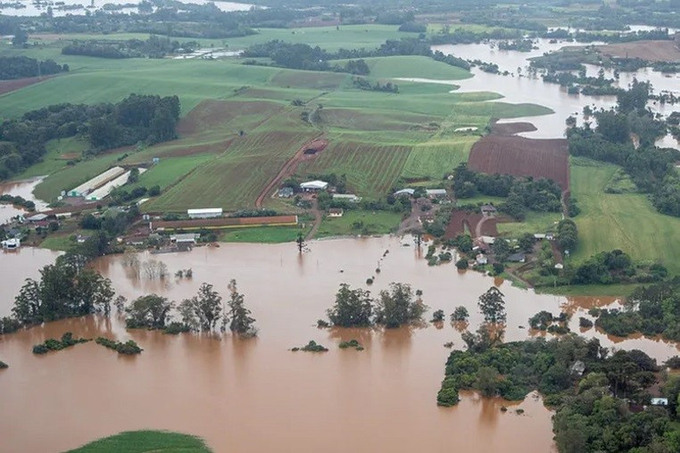 BBC reports that the floods have resulted in the death of more than 165 people, with many others still missing. In the poultry sector, Rio Grande do Sul state reported 1.2 million dead birds due to floods. Photo: Secom