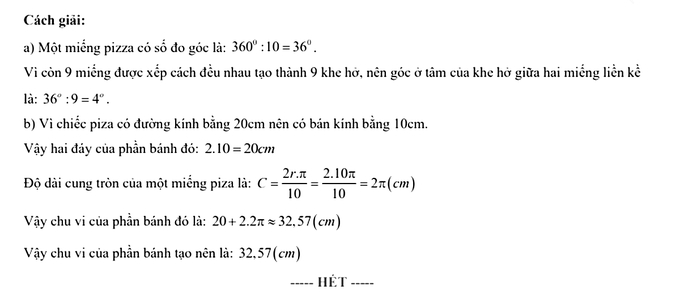 Đáp án môn Toán vào lớp 10 năm 2024 tại An Giang. Nguồn: Tuyensinh247