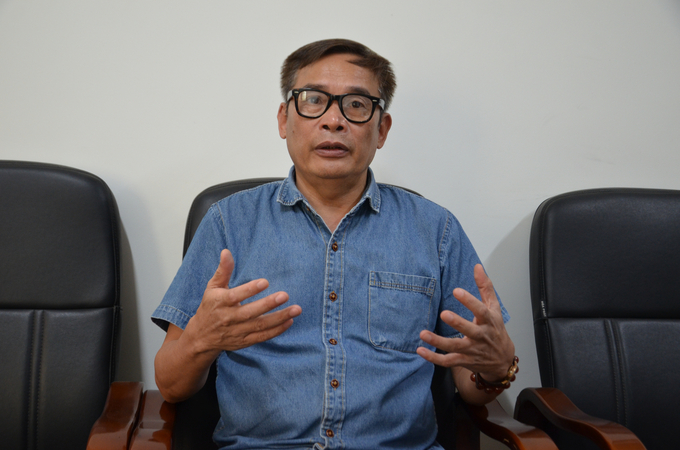 Mr. Nguyen Nhu Cuong - Director of the Department of Crop Production. Photo: Duong Dinh Tuong.